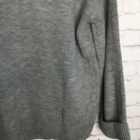 Misslook Women's Gray Knit Button Up Cardigan Size S - Picture 12 of 15